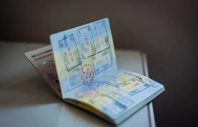Sticker Visa